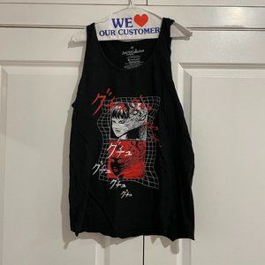 Junji Ito Collection Manga Graphic Tee Tank Top Uzumaki Medium